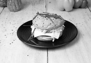 Ground Round Burger