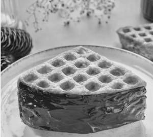 Belgian Dark Chocolate Waffle