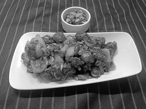 Chilly Mushroom Dry