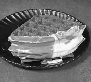 Milk & White Fantasy Waffle