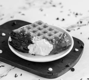 Triple Chocolate Waffle