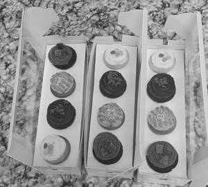 Cupcake assortment [4 pieces]