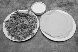 Shawarma on Plate