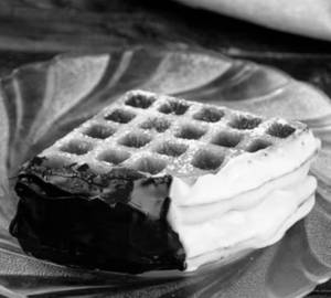 Dark & White Fantasy Waffle