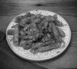 Honey chilli potatao