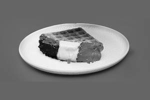 Triple Chocolate Waffle