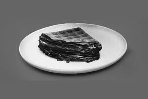 Dark Night Chocolate Waffle
