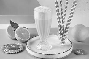Golden Glow Ice Cream Soda [650 Ml]