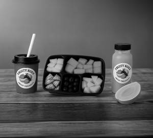 Fruit box + juice + smoothie