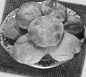10 FRESH WHEAT PURI