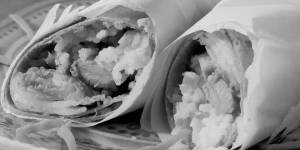 Garlic Chicken Wrap