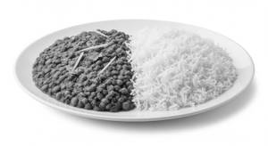 Daal Tadka+ Plain Rice                           