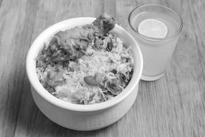 Malabar Chicken Dum Biriyani + Lime Juice 