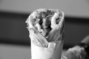 Double Soya Chaap Masala Roll