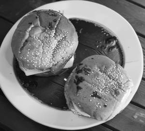 Chicken snacker burger