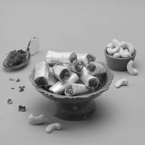Gulkand Kaju Roll