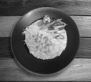Fusilli With Creamy Alfredo (White Sauce)