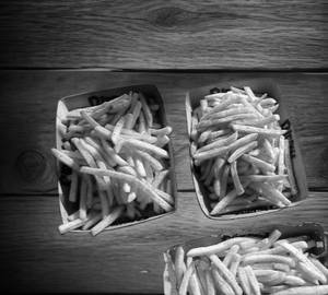 Salted french fries