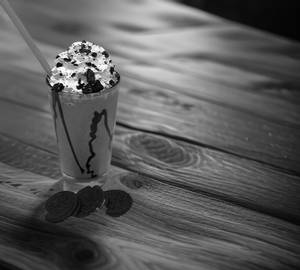 Oreo Mud Shake with Ice Cream