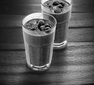 Lychee N Blueberry Shake   