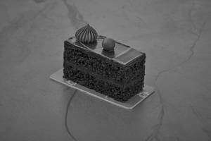 Eggless Choco Truffle Pastry