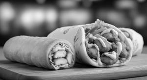 1 pcs Chicken Roll +1 pcs Chicken Shawarma Roll