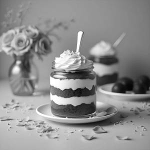 Red Velvet Jar Cake