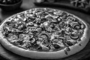 7" Cheese With Mushroom