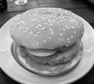 Veg tikki burger
