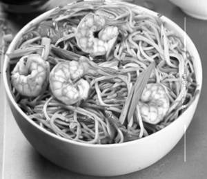 Prawns Chilly Garlic Noodles