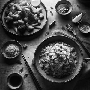 Egg Fried Rice+"Chicken Lollipop" 1pc