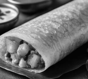 Ghee masala dosa