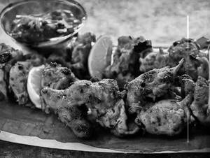 Chicken Sholay Kabab
