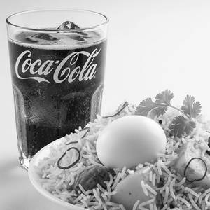 Egg biryani +200ml cold drink                  