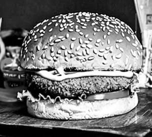 Veg tikki burger