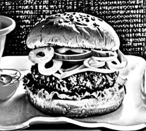 Mexican Chicken Burger