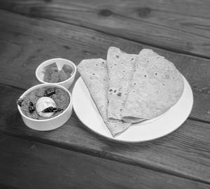 Chappathi Egg Roast Combo