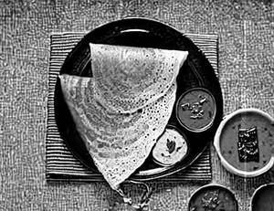 Butter Rava Paneer Dosa