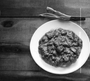 Tawa mushroom gravy