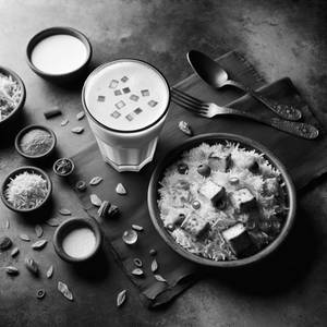 Paneer Biryani & Buttermilk Combo                                            
