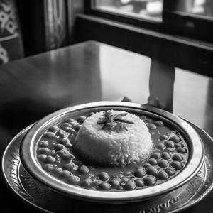 Chole with rice combo