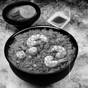 Prawns Singapore Rice