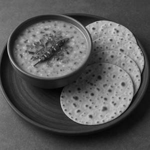 Dal tadka +4 tandoor roti                                            