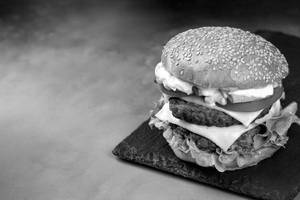 Veg cheese burger