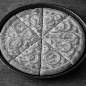 Cheese Onion Pizza [8 Inches]