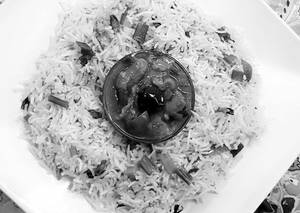 Chicken Manchurian Fried Rice