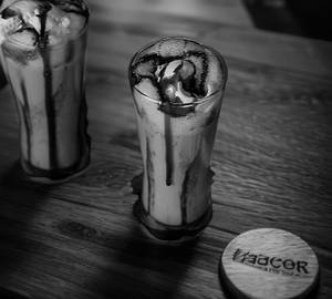 Hazelnut cold coffee