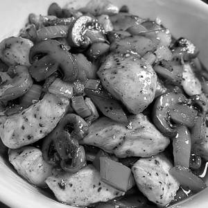 Mushroom In Black Pepper Sauce
