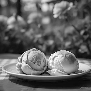 1 Mawa Ice Cream + 1 Gulkand Ice cream                                           