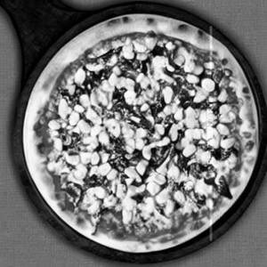 Corn Florentine Pizza